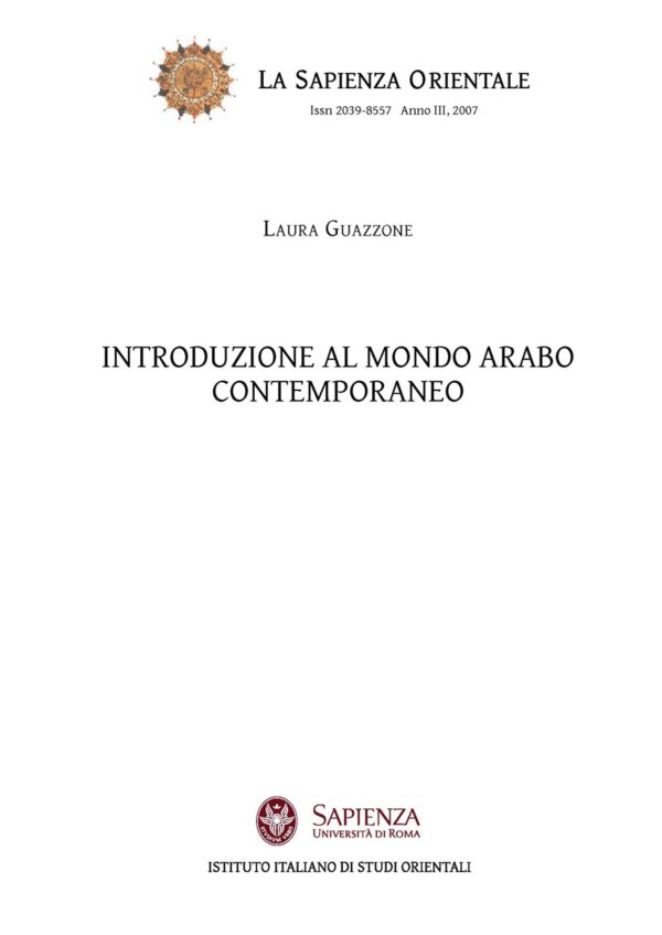 Introduzione al mondo arabo contemporaneo