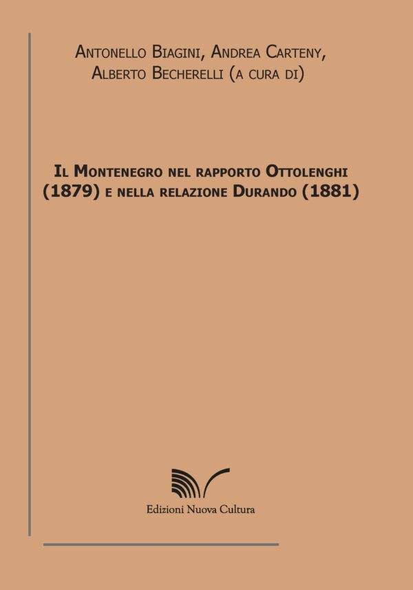 Il Montenegro nel rapporto Ottolenghi (1879) e nella relazione Durando (1881)