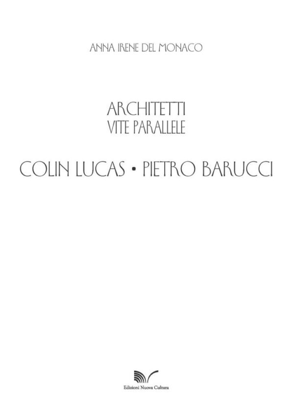 Colin Lucas – Pietro Barucci