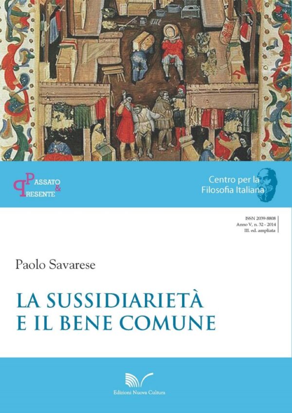 La sussidiarietà e il bene comune