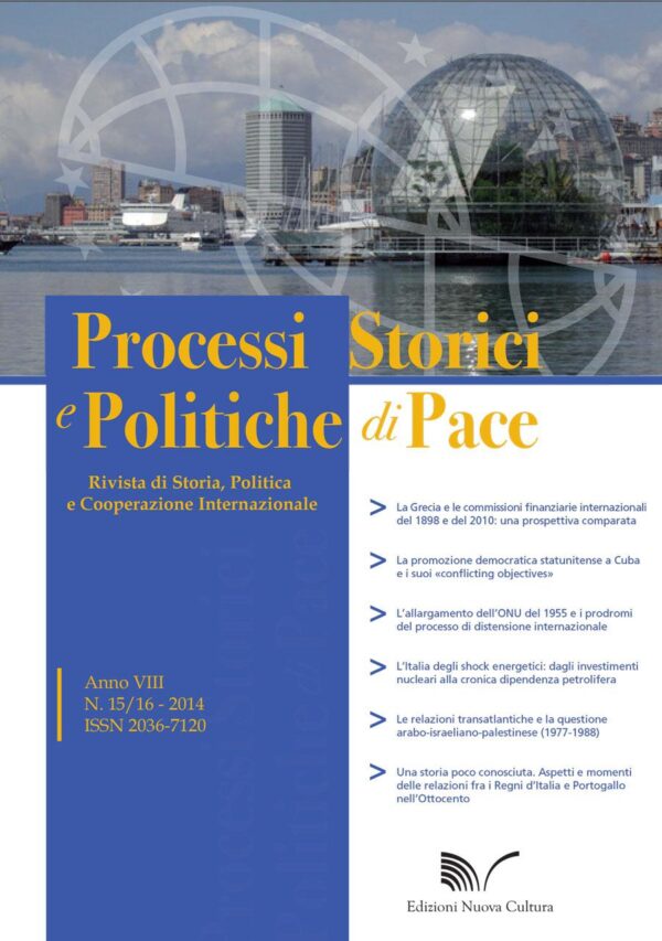 Rivista Processi Storici e Politiche di Pace n. 15-16 2014