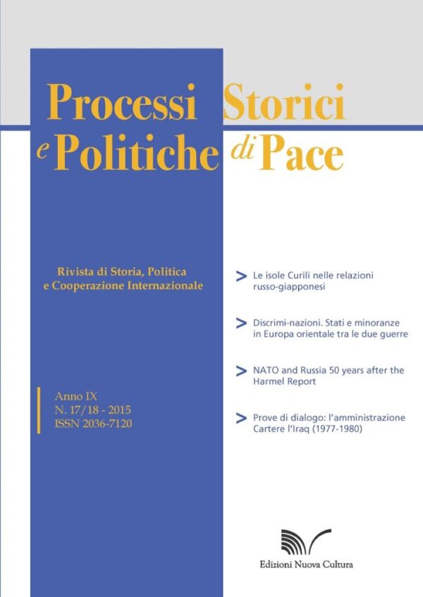 Rivista Processi Storici e Politiche di Pace n. 17-18 2015